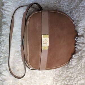 Dior Tan and Gold Accent Bag